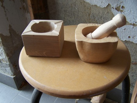Mortaio e posacenere
